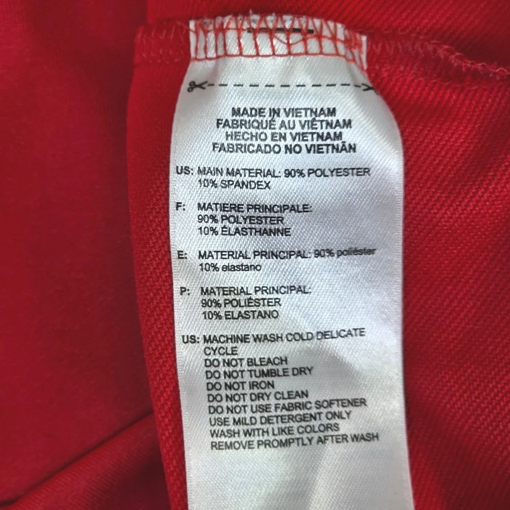Adidas Golf 1/4 Zip Pullover Men's Size XL Red/Black Athleticwear Training Top‎